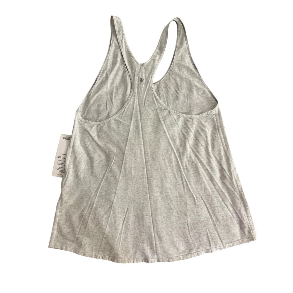 NEW Lululemon Size 12 Om Racer Back Top Tank Khaki Active Workout - Picture 2 of 7